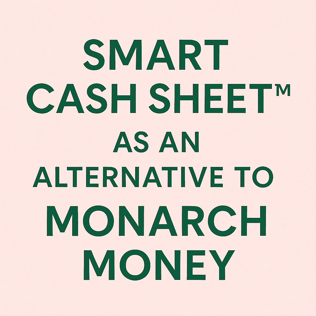 Smart Cash Sheet vs Monarch Money